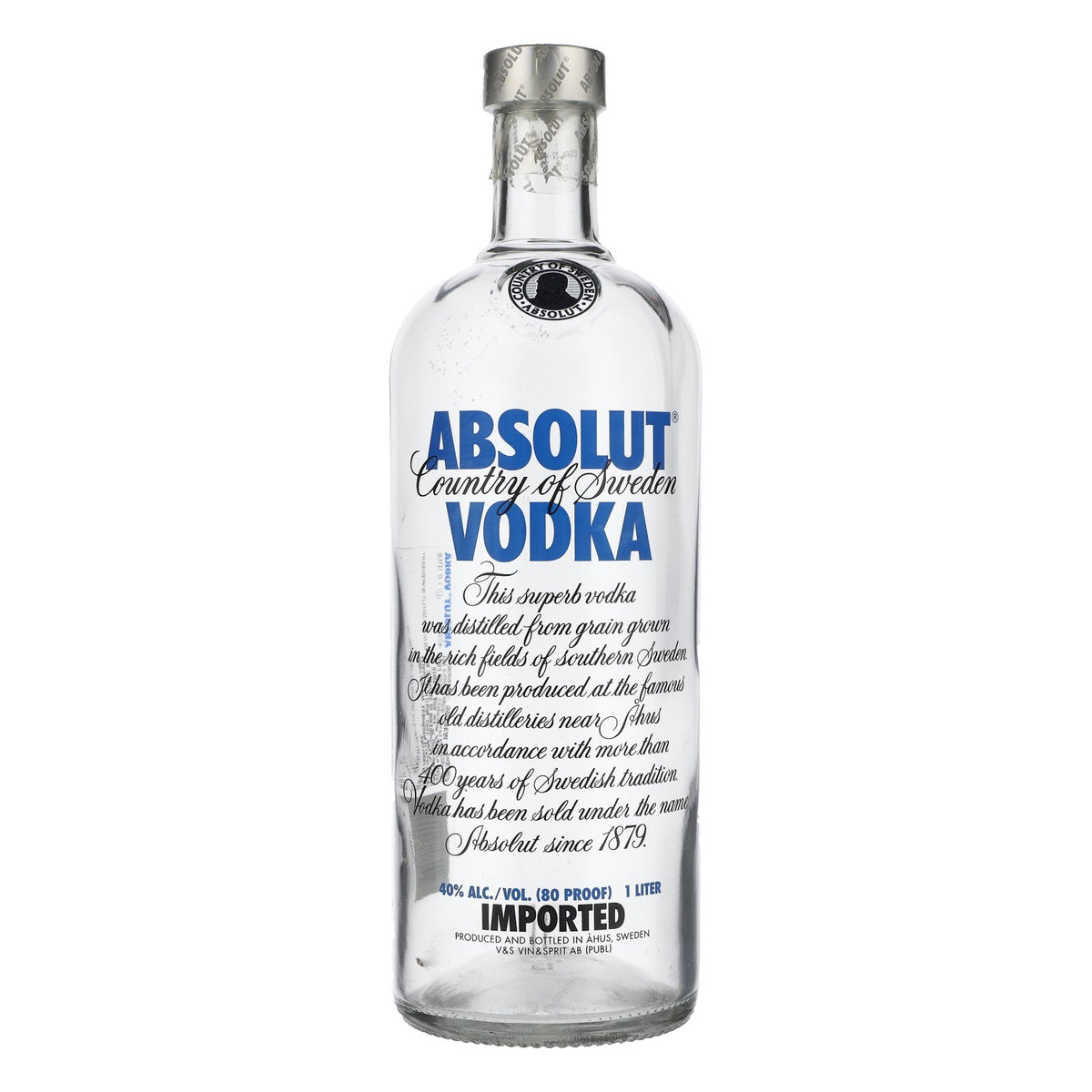 Absolut Vodka EMPTY decorative bottle Show bottle 1L display dummy bottle