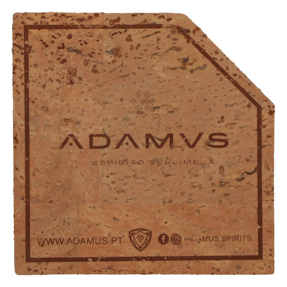 Adamus Gin Cork Coasters Bar Accessories Glass Coasters Natural Wood