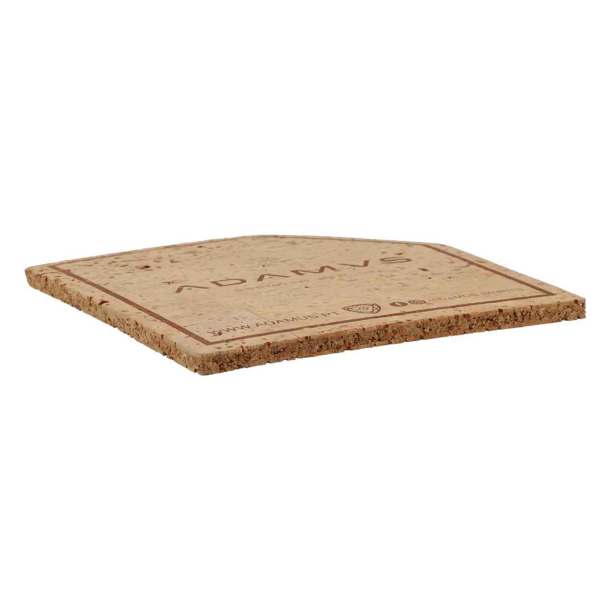 Adamus Gin Cork Coasters Bar Accessories Glass Coasters Natural Wood – View 2
