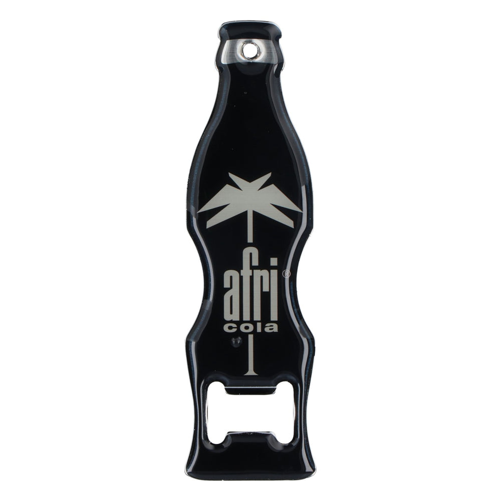 Afri Cola soft drink bottle opener bottle cap opener bottle shape metal