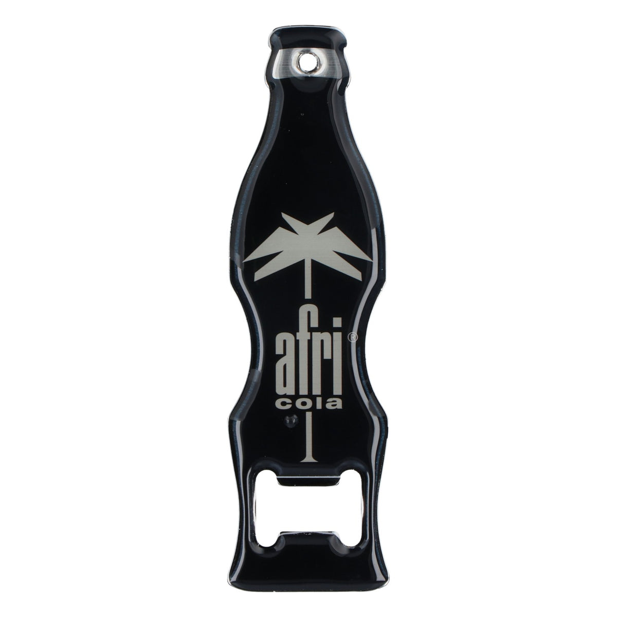 Afri Cola soft drink bottle opener bottle cap opener bottle shape metal