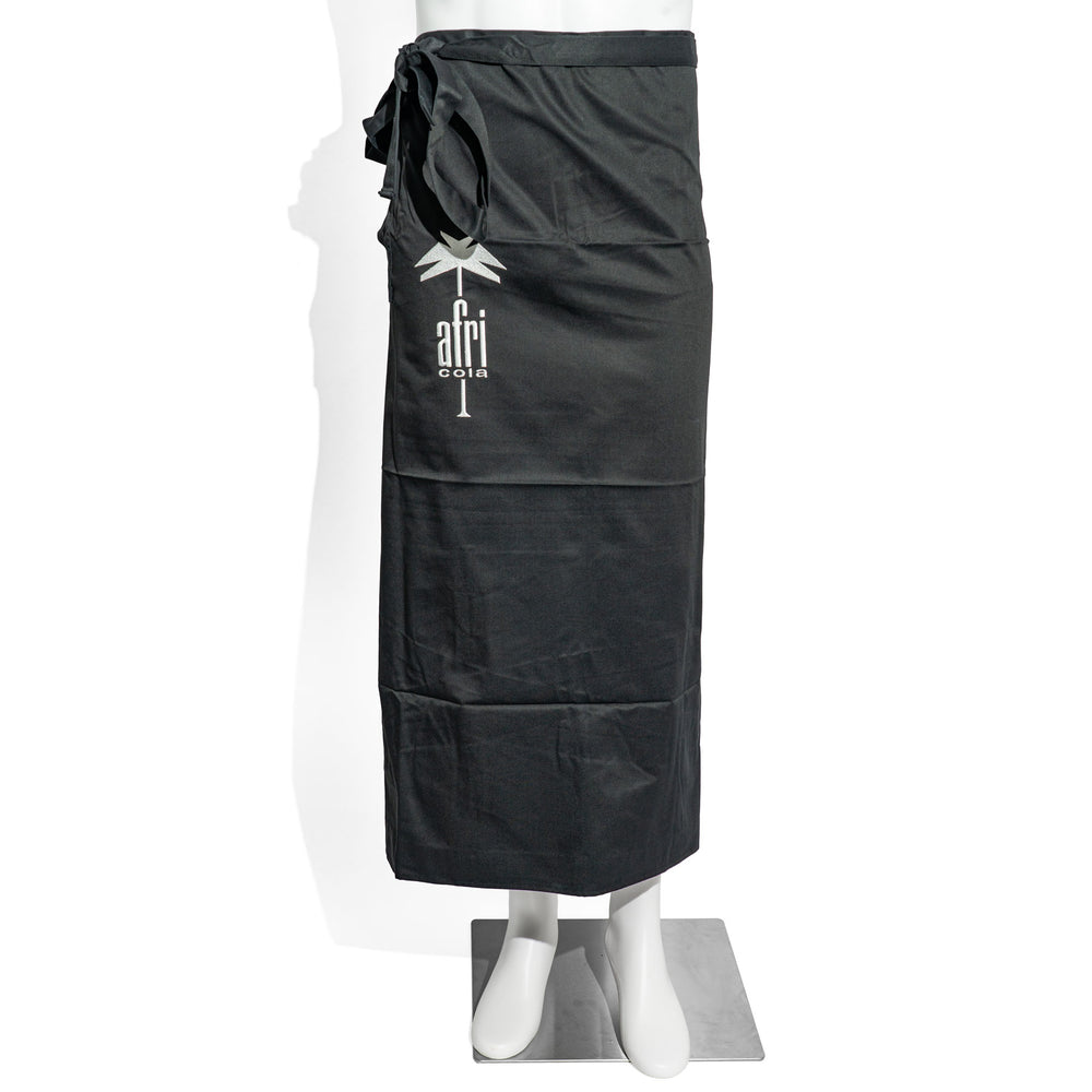 Afri Cola Soft Drink Apron Bistro Waiter Apron Service l Long Black with Pocket