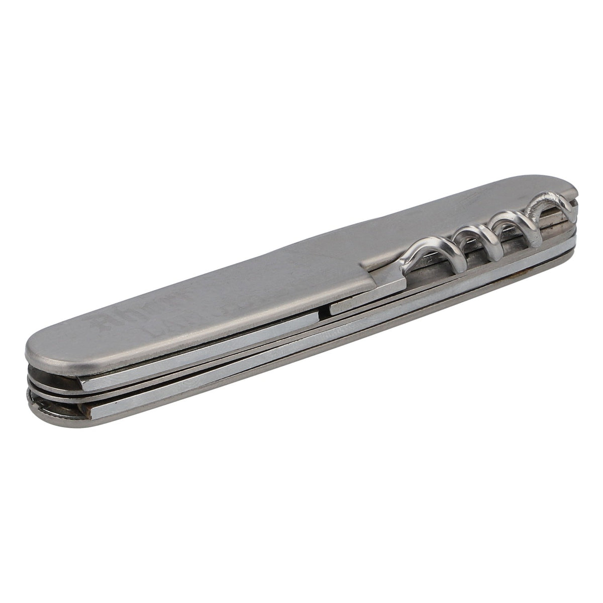 Ahornberger Beer Pocket Knife with Fork and Corkscrew—Stainless Steel Outdoor Knife