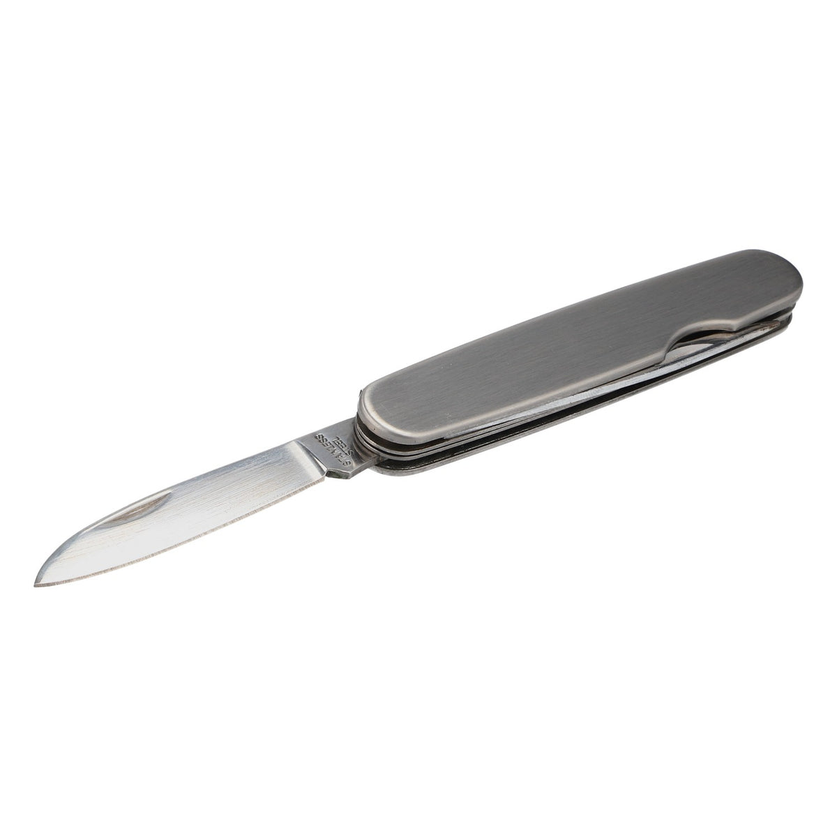 Ahornberger Beer Pocket Knife with Fork and Corkscrew—Stainless Steel Outdoor Knife – View 2