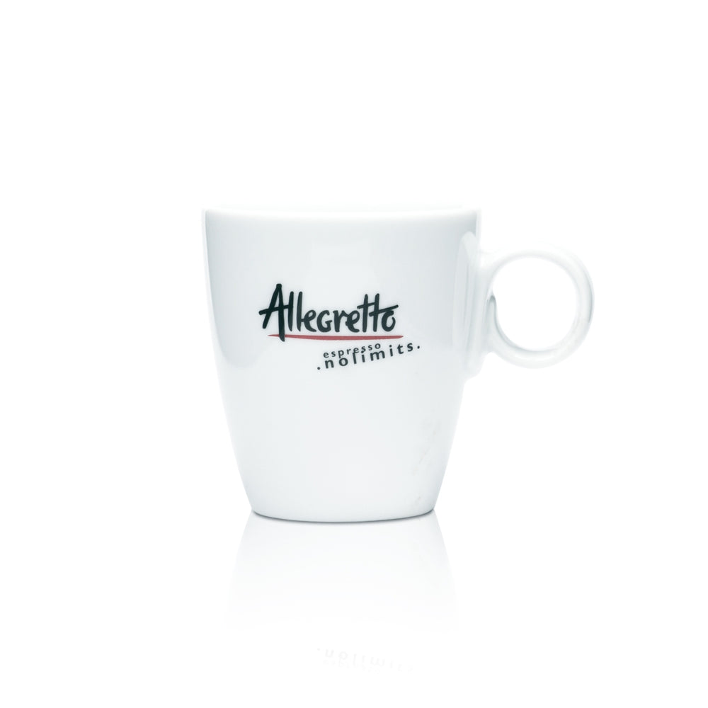Allegretto Coffee Cup 0.1l Espresso Mug Kreamik Porcelain Glass White Cup