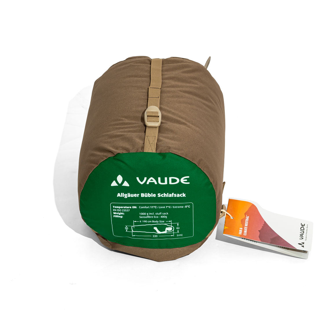 Allgäu Brewery Vaude Sleeping Bag Camping Accessories Outdoor Green Beer