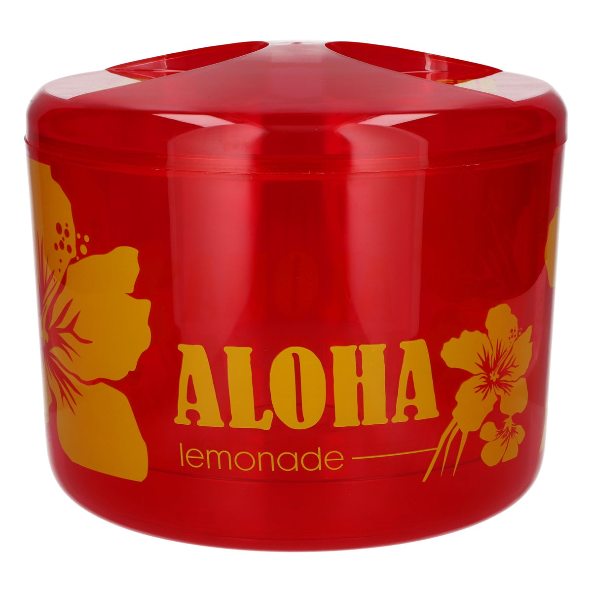Aloha Soft Drink Cooler, Bottle Cooler, Lemonade, Red, New, Plastic Champagne Cooler