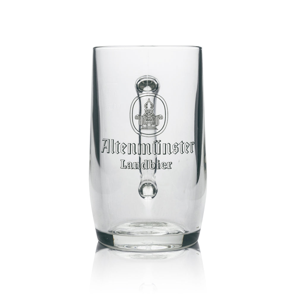 Altenmünster beer glass 0.5l mug tankard glasses brewery bar beer restaurant
