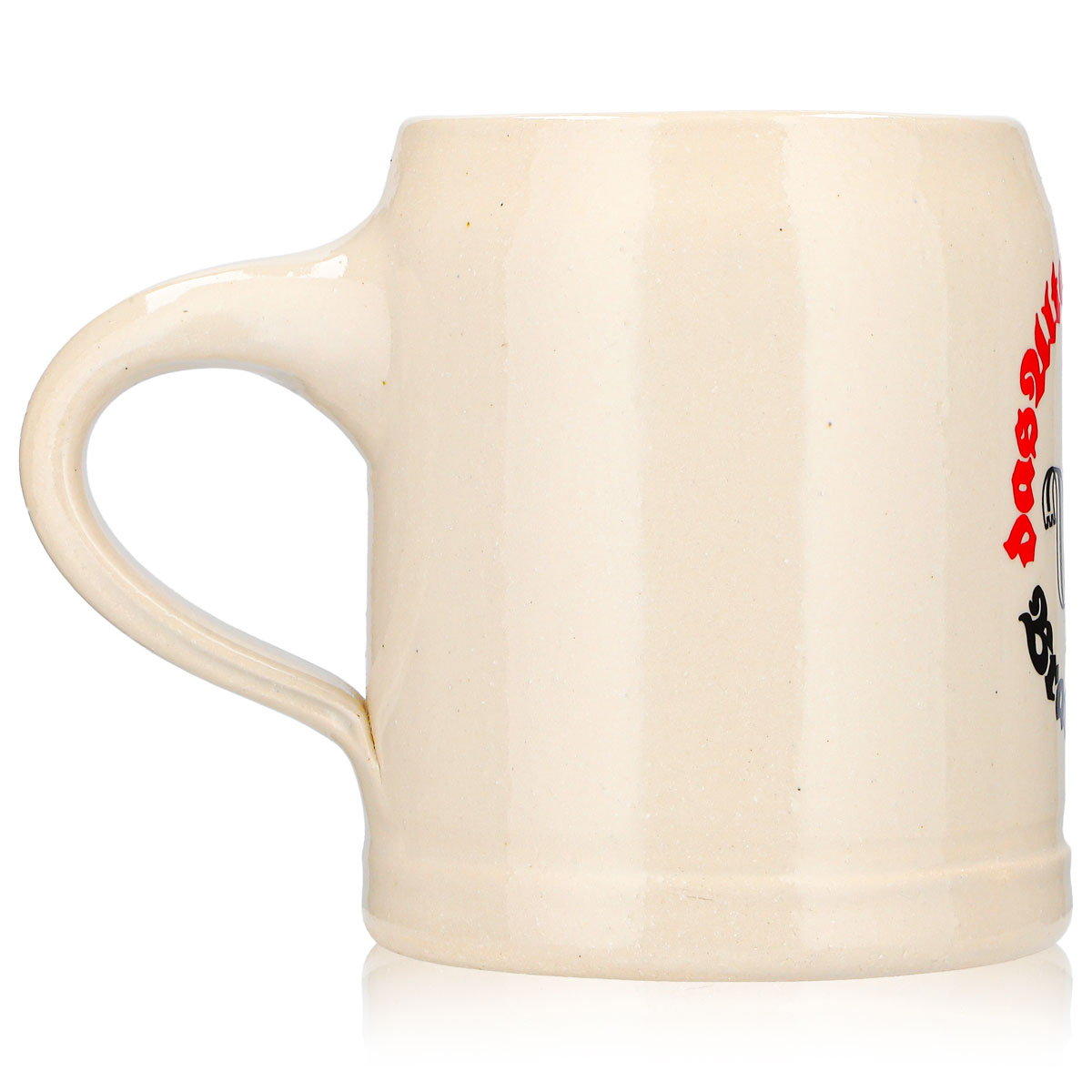 Altenmünster Beer Mug, 0.3 L, Clay, Seidel, Glass, Earthenware – View 3
