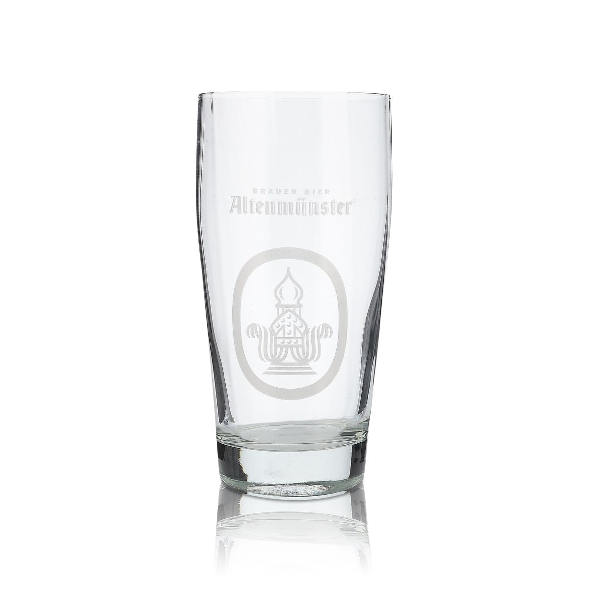 6x Altenmünster Glass 0.5l Beer Glass Willi Mug Trophy Relief Cut Glass Set – View 2