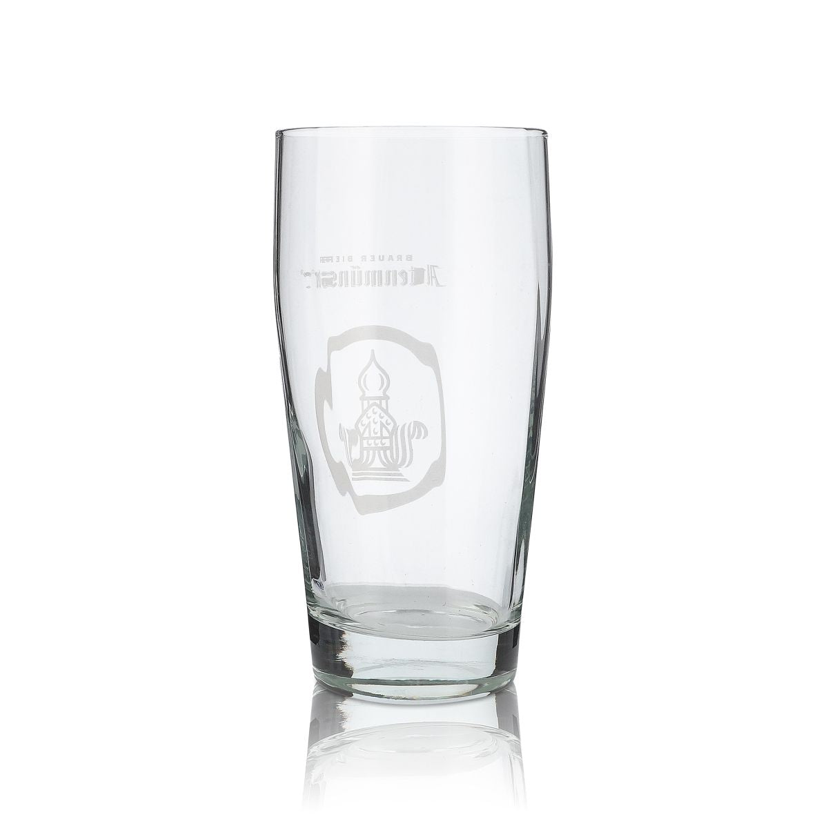 6x Altenmünster Glass 0.5l Beer Glass Willi Mug Trophy Relief Cut Glass Set – View 3
