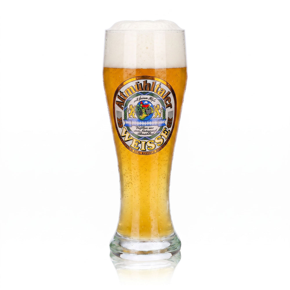 Altmühltaler Beer Glass, 0.3 L, Goblet, Weisse Ruhr, Crystal Relief