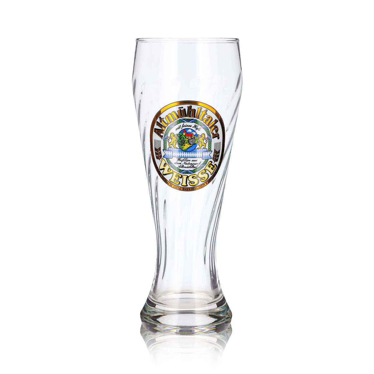 Altmühltaler Beer Glass, 0.5 L, "Weisse Residenz" by Franz Herb – View 2