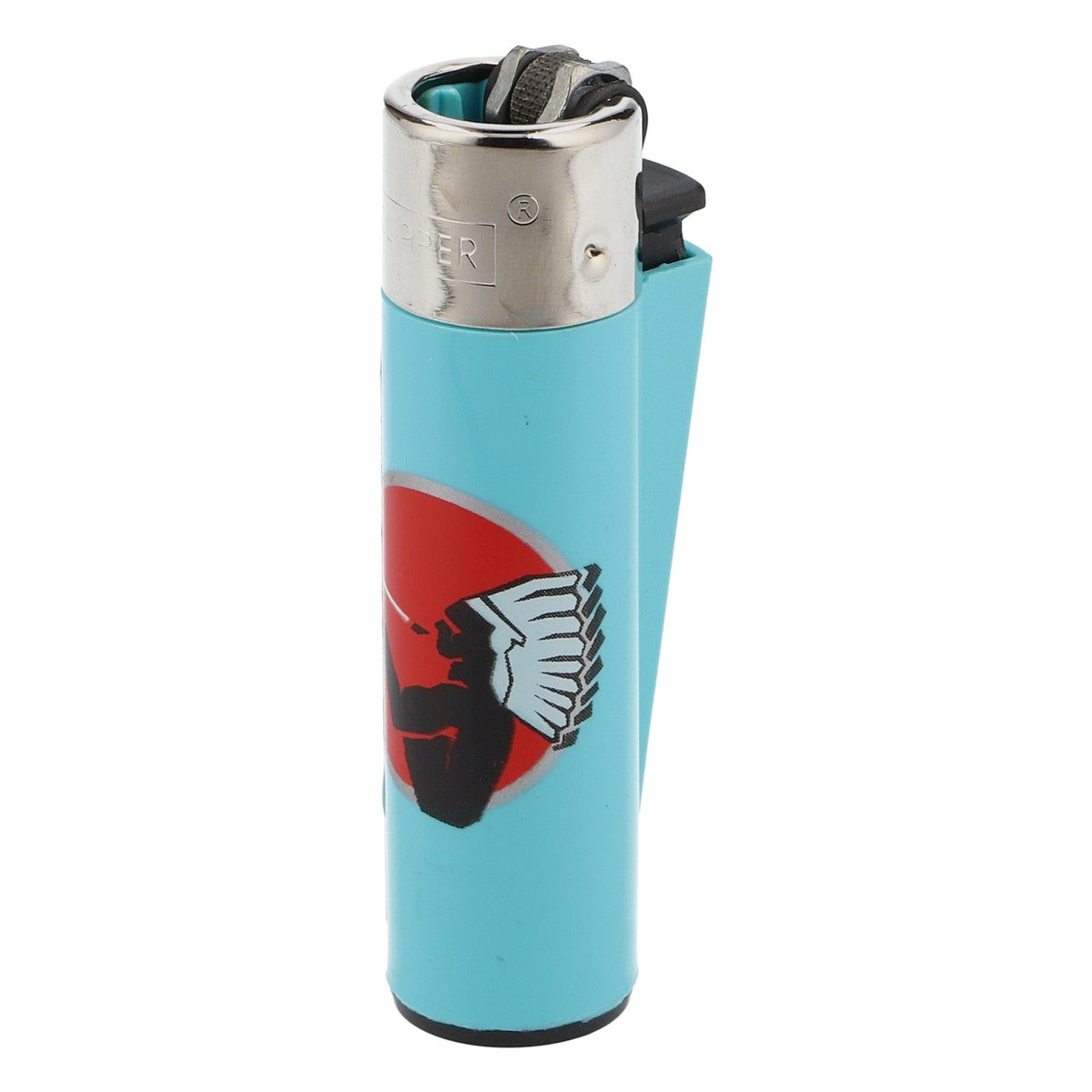 American Spirit Smoker Bundle Set consisting of 4x Clipper lighters, 2x Bic lighters, and 6x ashtrays – View 3