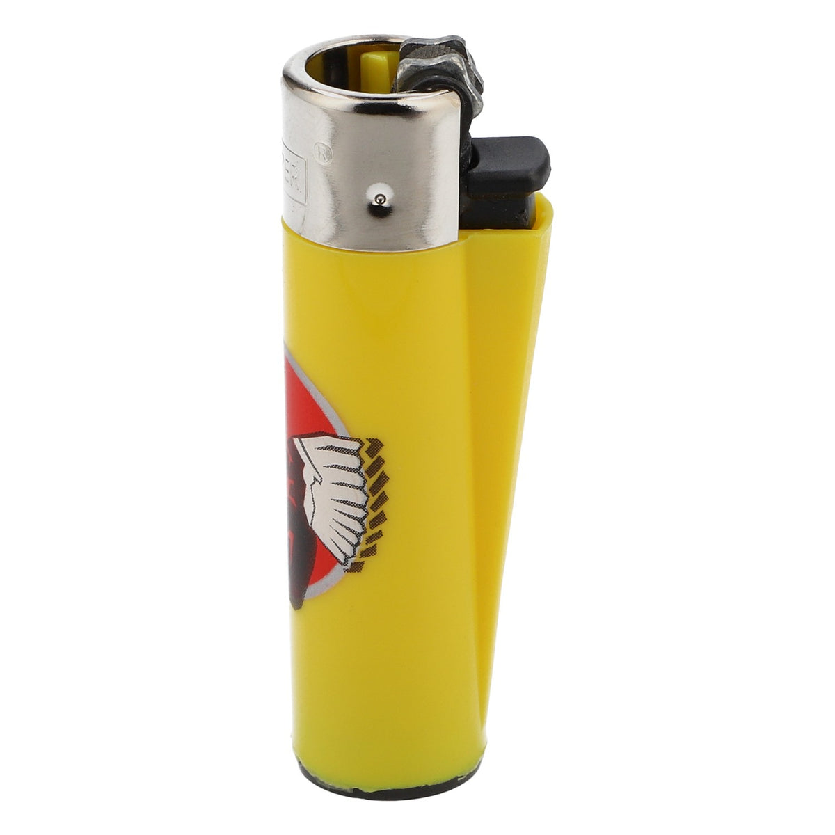 American Spirit Tobacco Lighter Classic Large Yellow Reusable Clipper – View 3