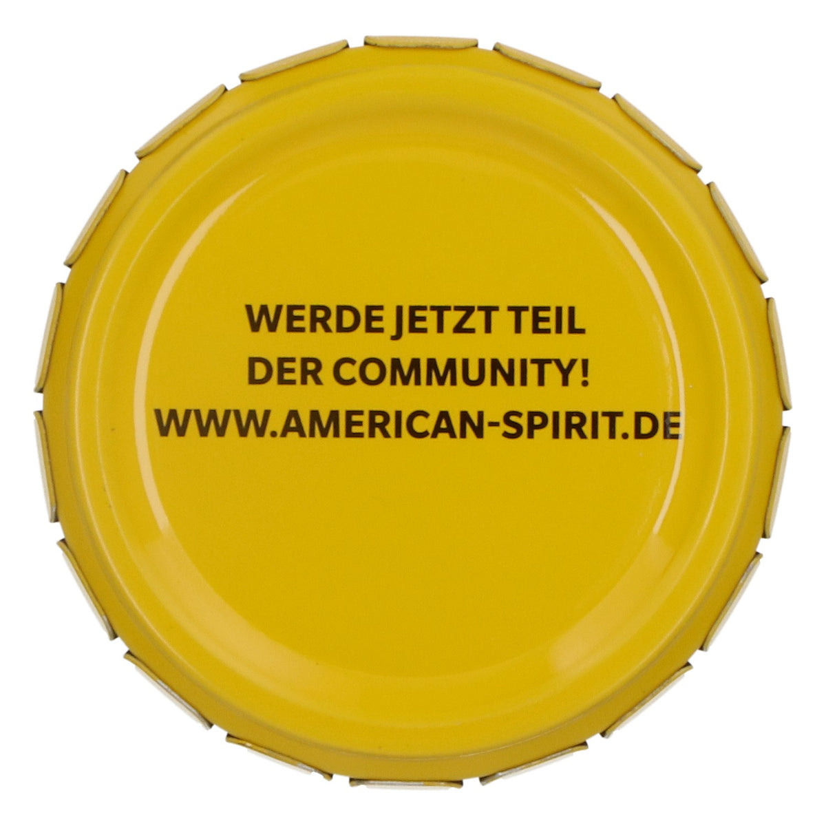 American Spirit Cigarette Ashtray Beach Ashtray Tin Mini Red – View 5