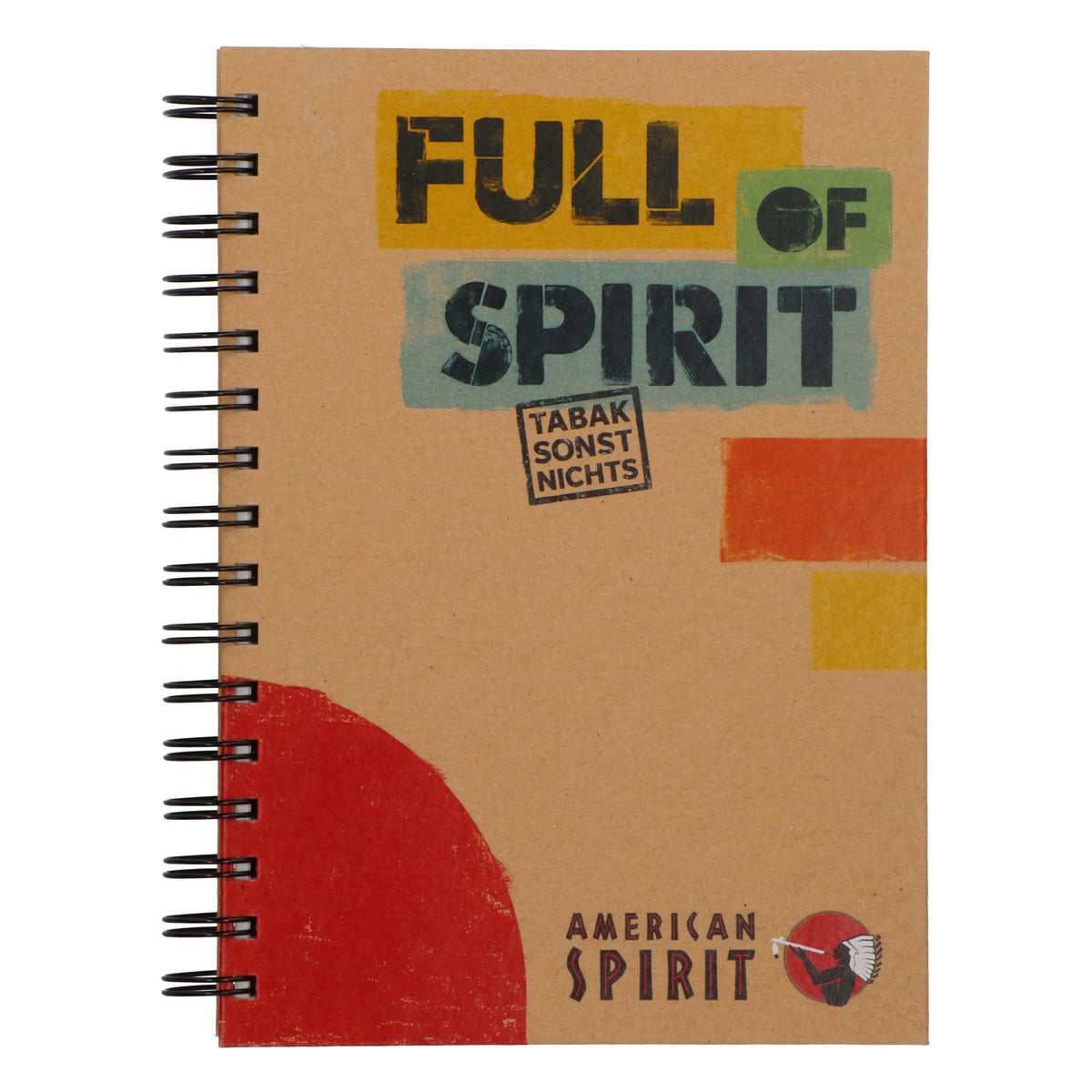 American Spirit Cigarettes Notebook Ring Book Writing Book