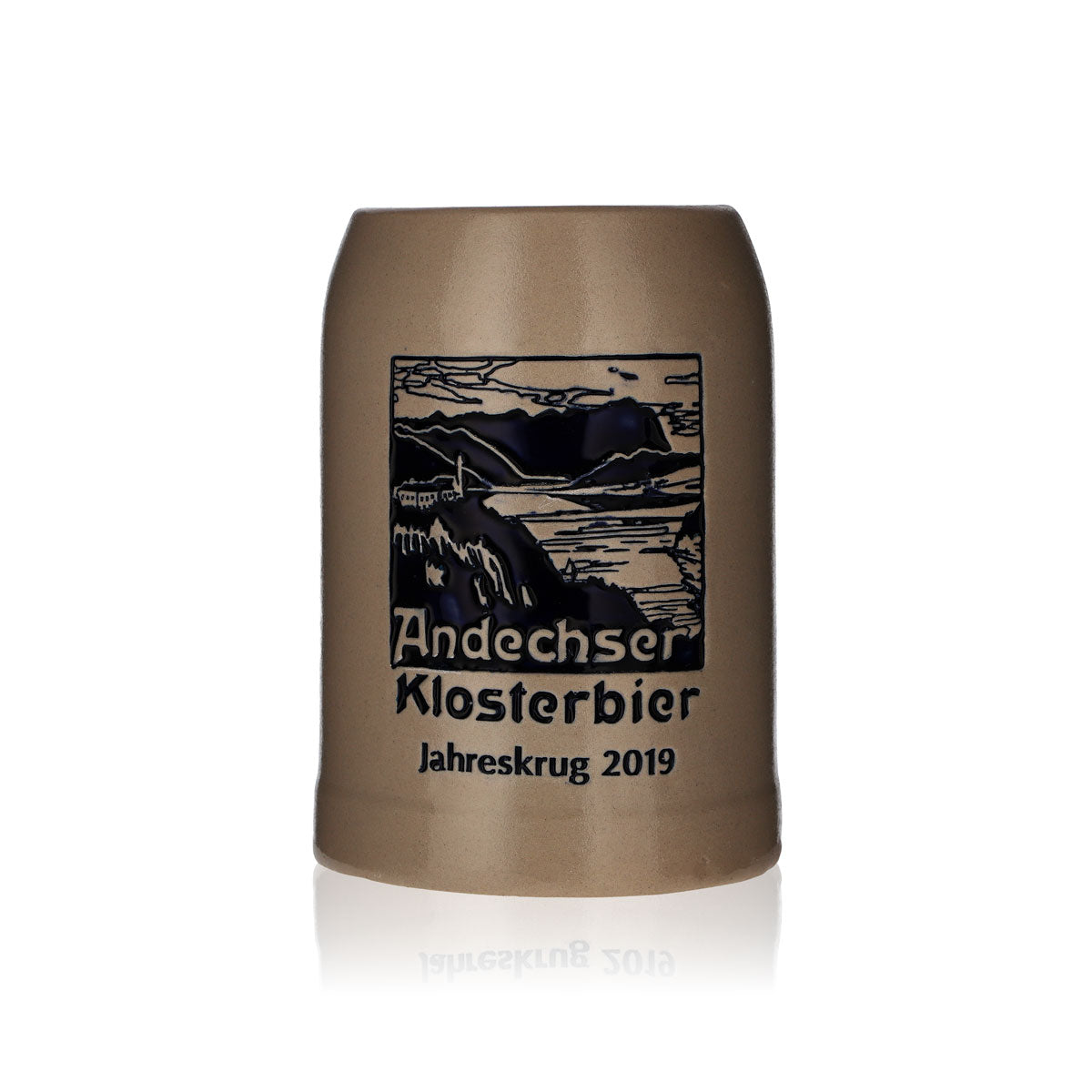 Andechs clay beer mug 0.5 l collector's item, 2019 special edition