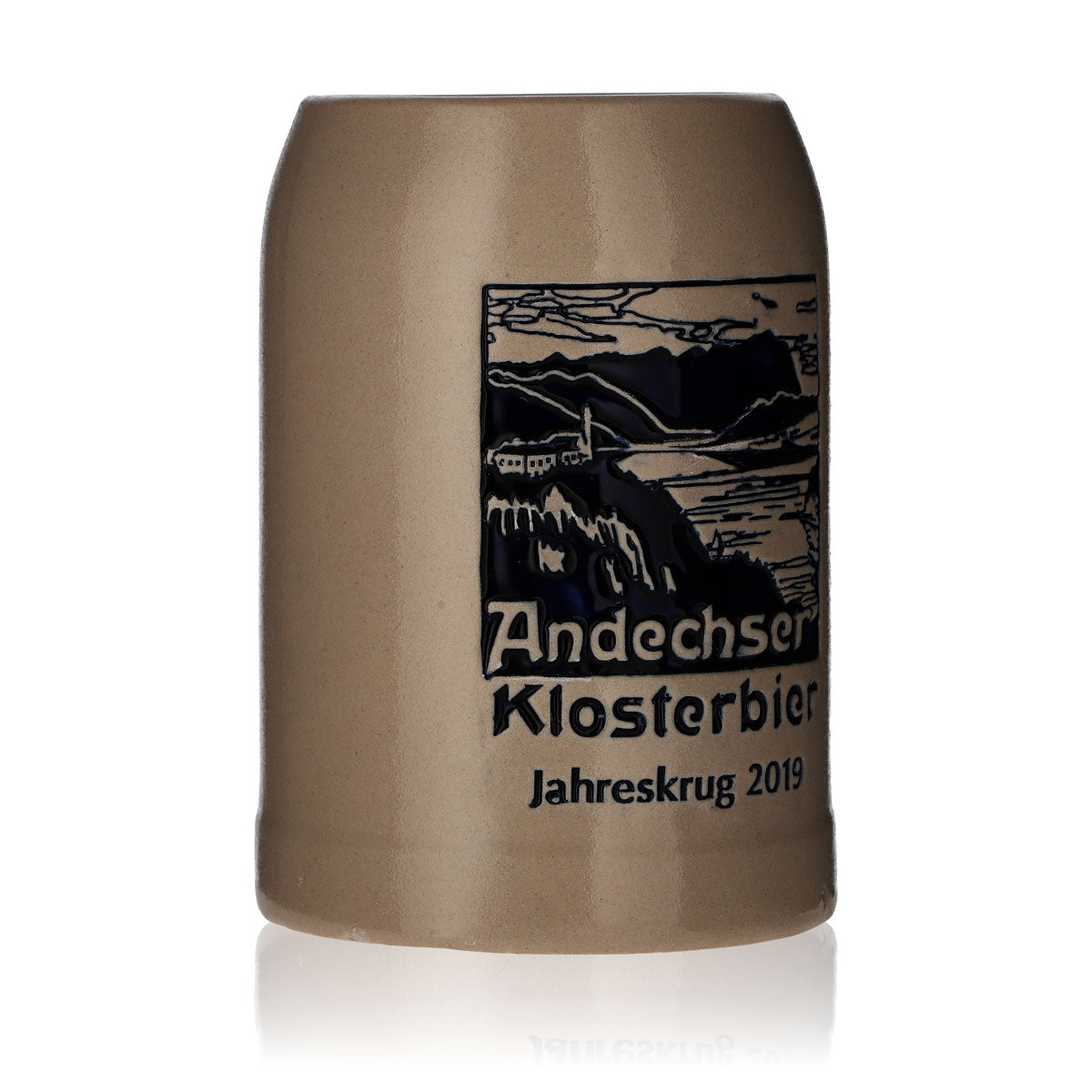 Andechs clay beer mug 0.5 l collector's item, 2019 special edition – View 2