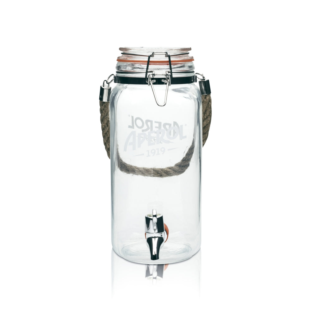Aperol Spritz Pourer 1.5L Tap Glass Tap Dispenser Table Jar Beverage Dispenser