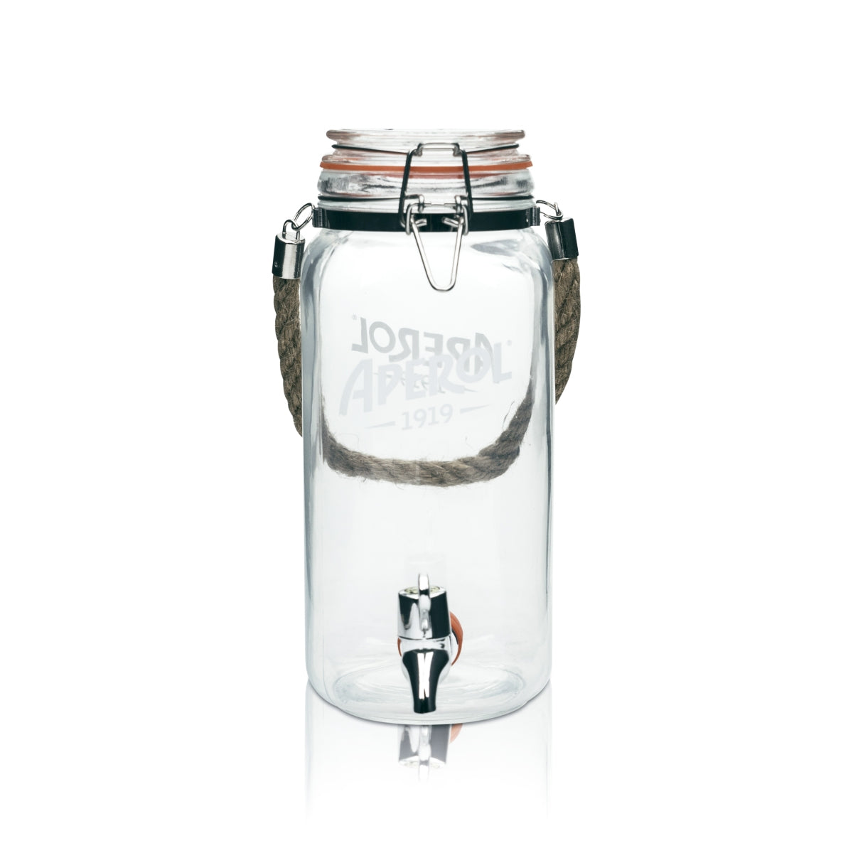 Aperol Spritz Pourer 1.5L Tap Glass Tap Dispenser Table Jar Beverage Dispenser