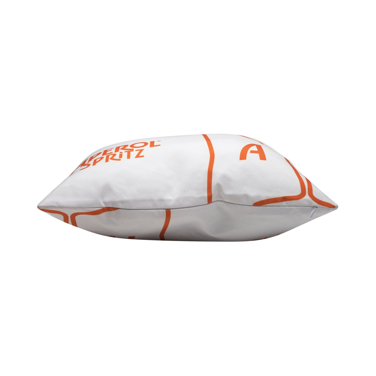 Aperol Spritz cushion, white, Aperitivo 1919, 40x40, outdoor decoration, lounge sofa, living room – View 3