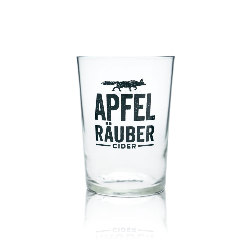 Apfelräuber cider beer glass 0,33l Willi mug cider glasses Gastro