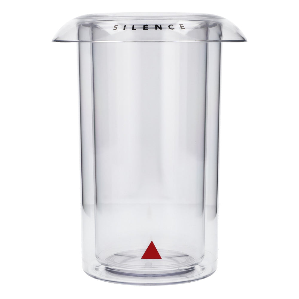 Apollinaris Water Bottle Cooler Transparent Double-Walled "Silence"