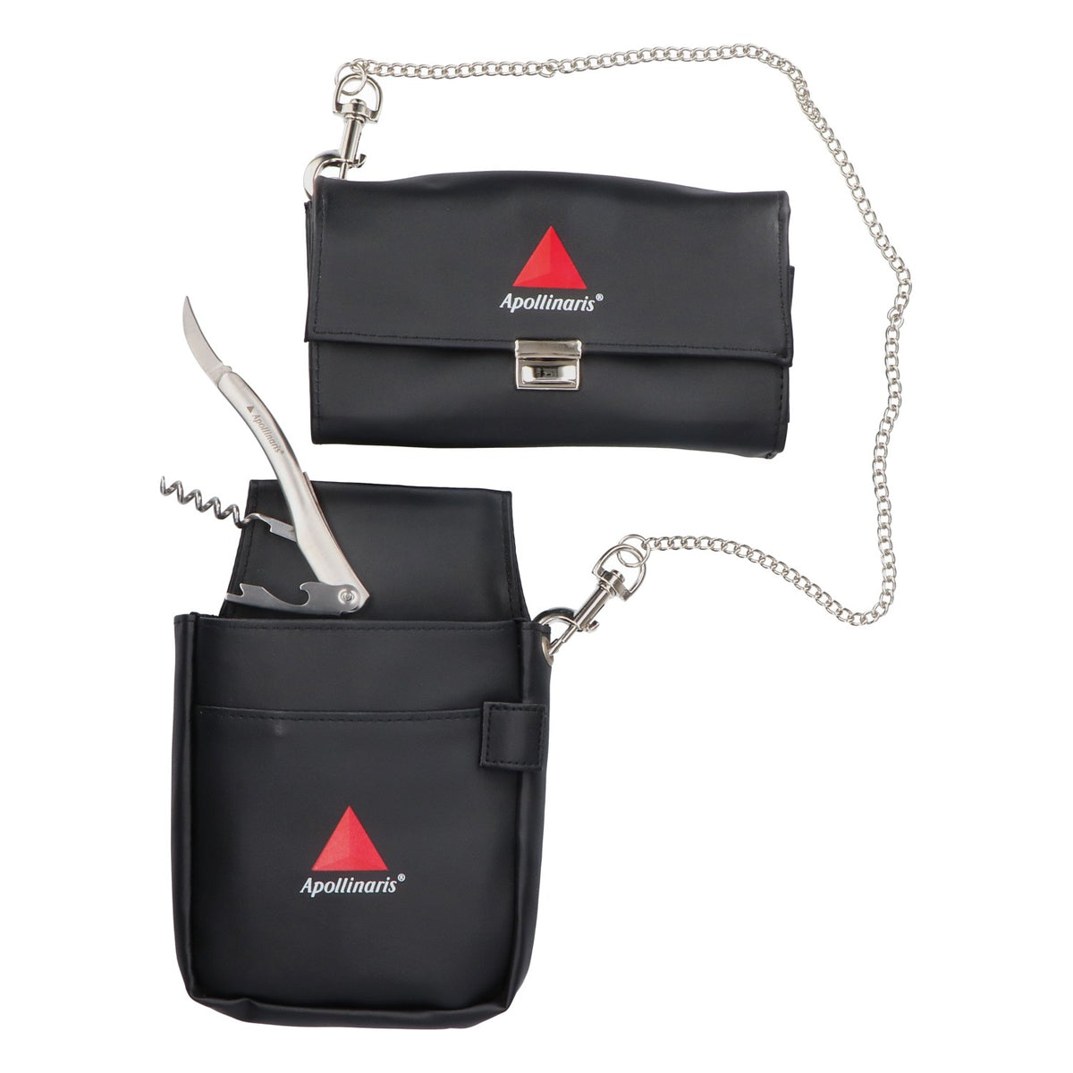 Apollinaris Water Waiter's Wallet Purse Set Bag Waiter's Knife – View 3