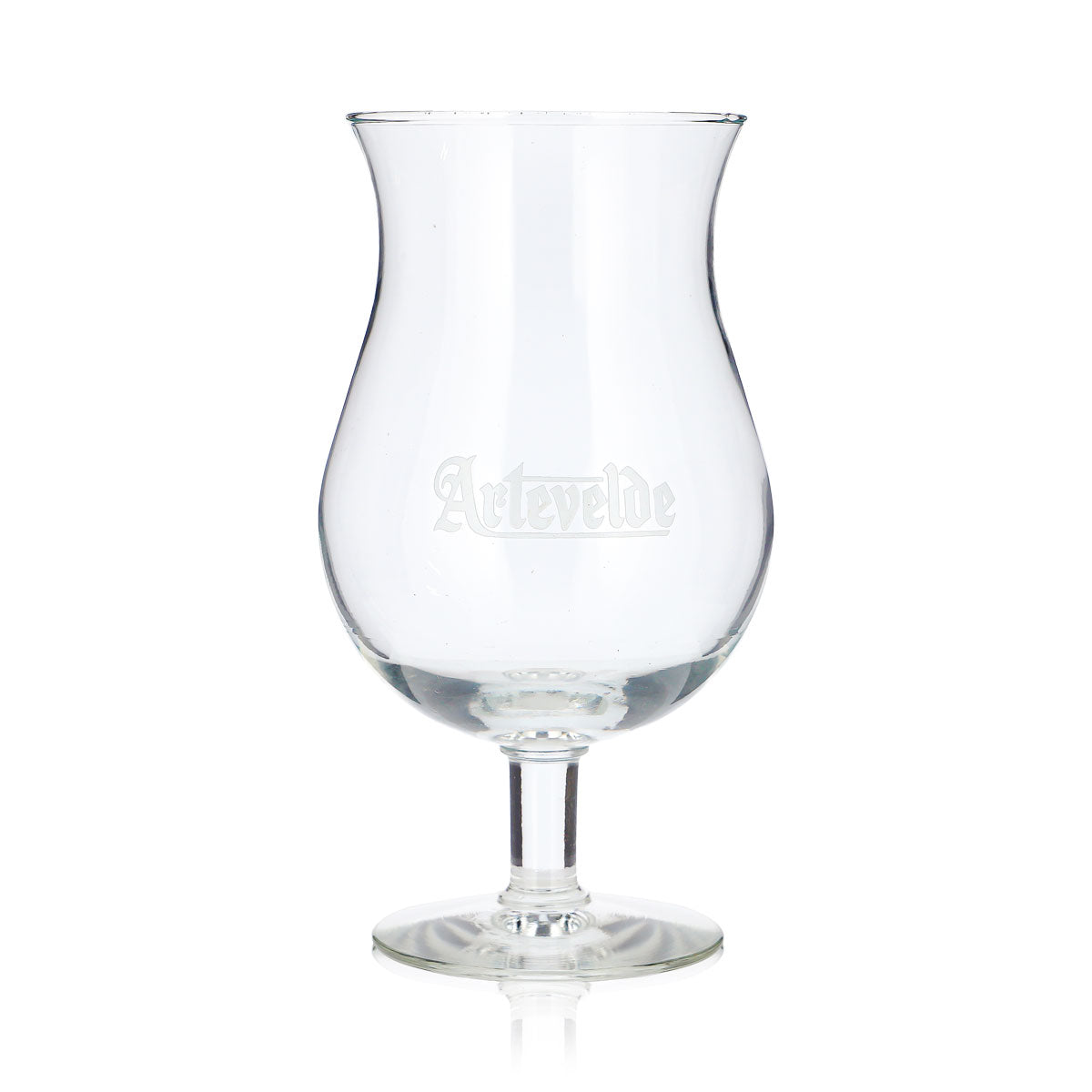 Artevelde Beer Glass, 0.6 L, Goblet, White Logo – View 2