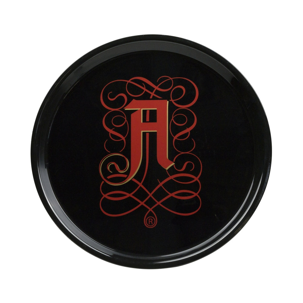 Asbach Rum Tray Waiter's Tray Serving Tray Black