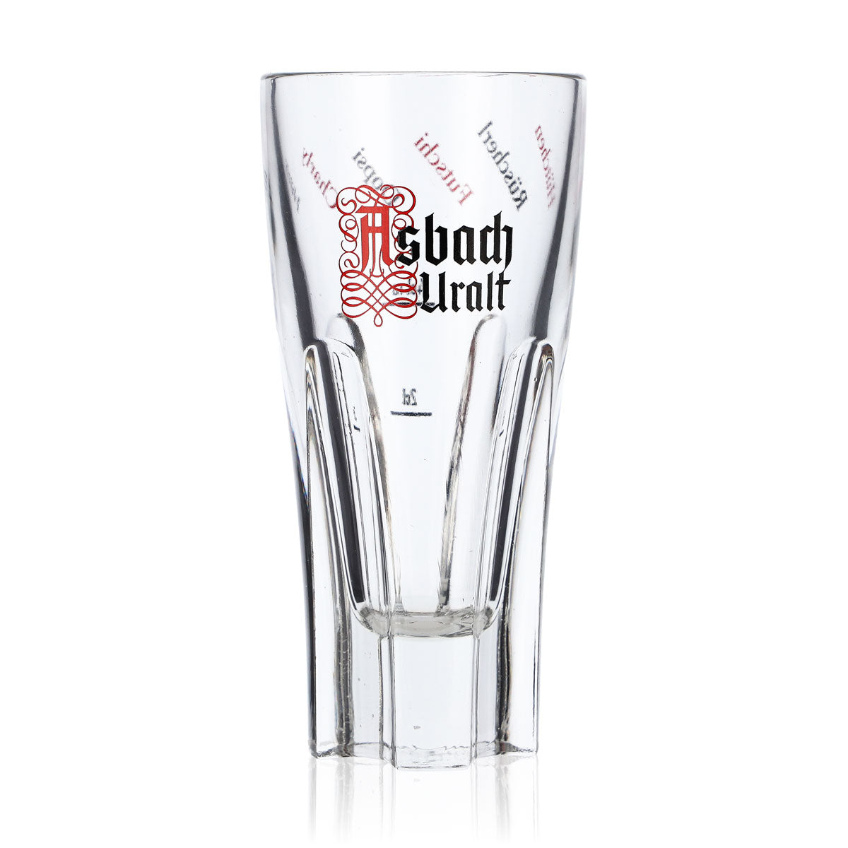 Asbach brandy glass Uralt 2cl/4cl Futschi glass with sayings