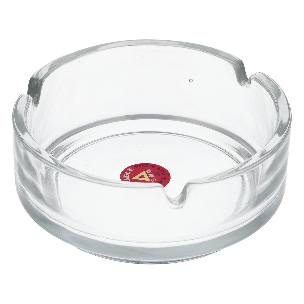 Ashtray Transparent stackable Blanco 10cm diameter – View 2