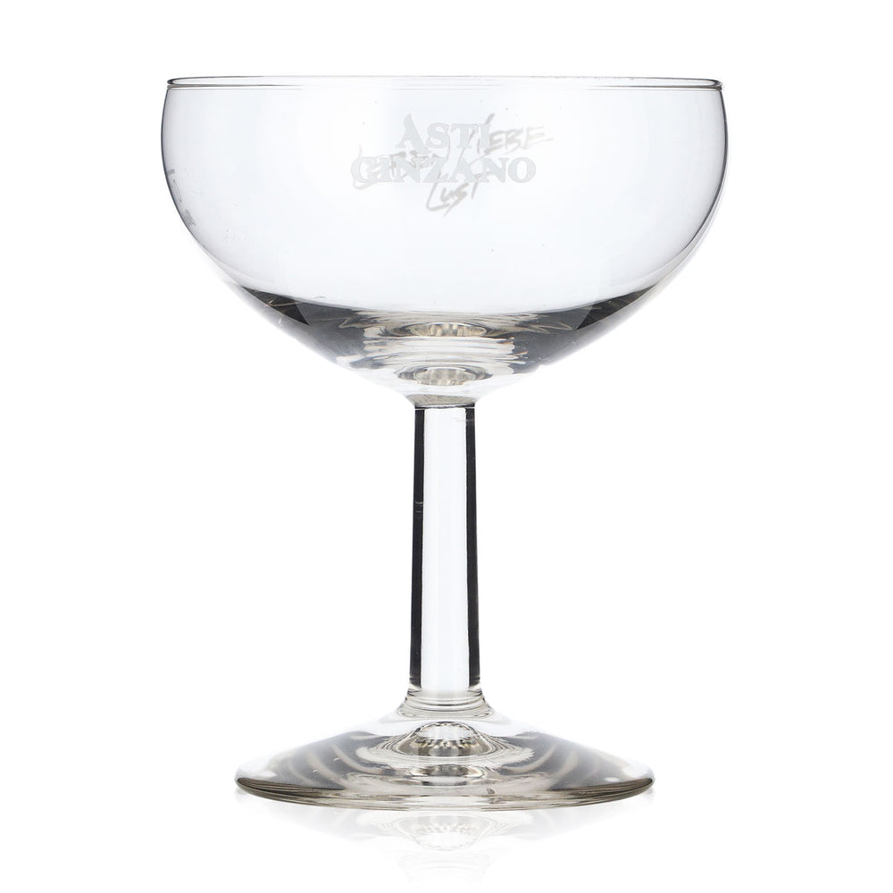 Asti Cinzano Sparkling Wine Glass 0.1l Sparkling Wine Bowl Life Love Pleasure Böckling