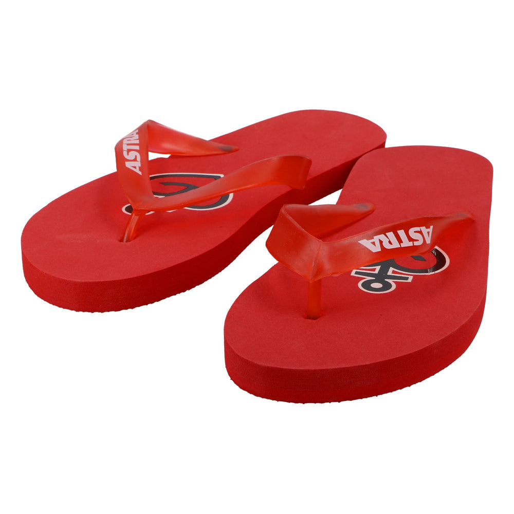 Astra Beer Flip-Flops Toe Separators Bathing Sandals Small Red Size 36/37