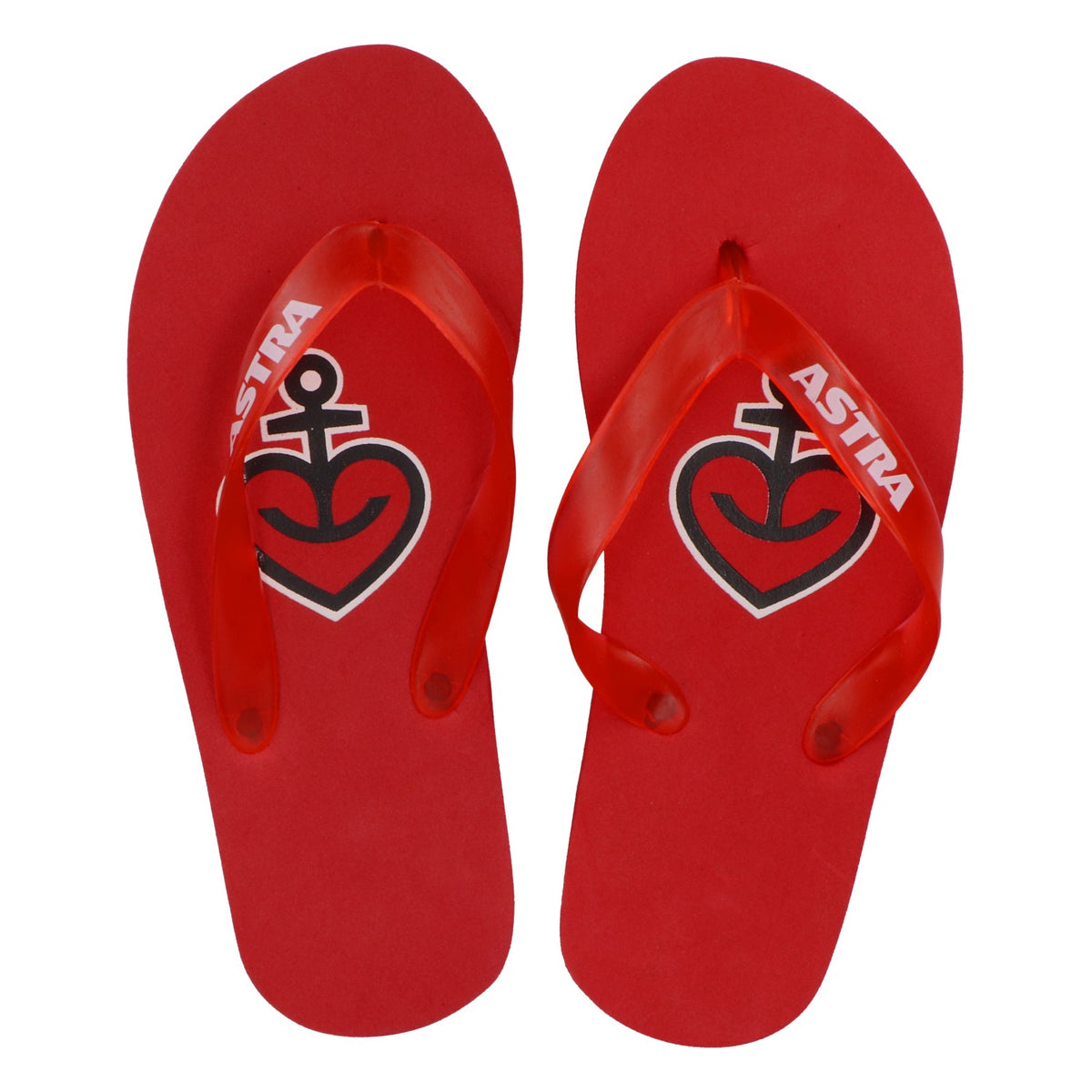 Astra Beer Flip-Flops Toe Separators Bathing Sandals Small Red Size 36/37 – View 2