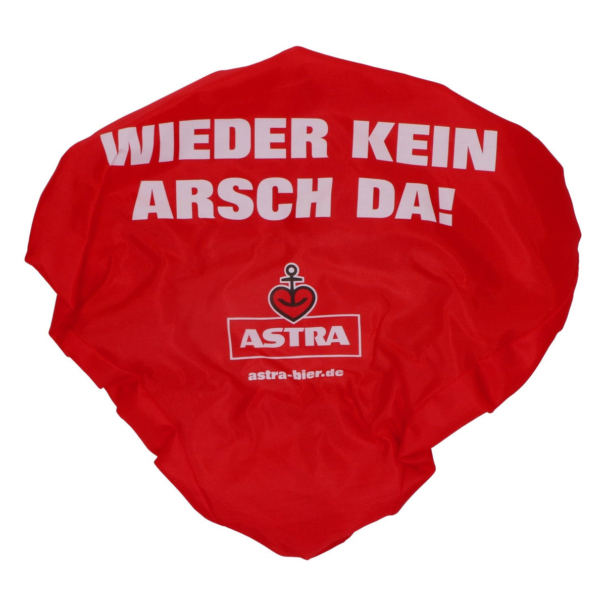 Astra Beer Leisure Bundle Set consisting of saddle cover, magnets, pendant, and jute bag – View 2