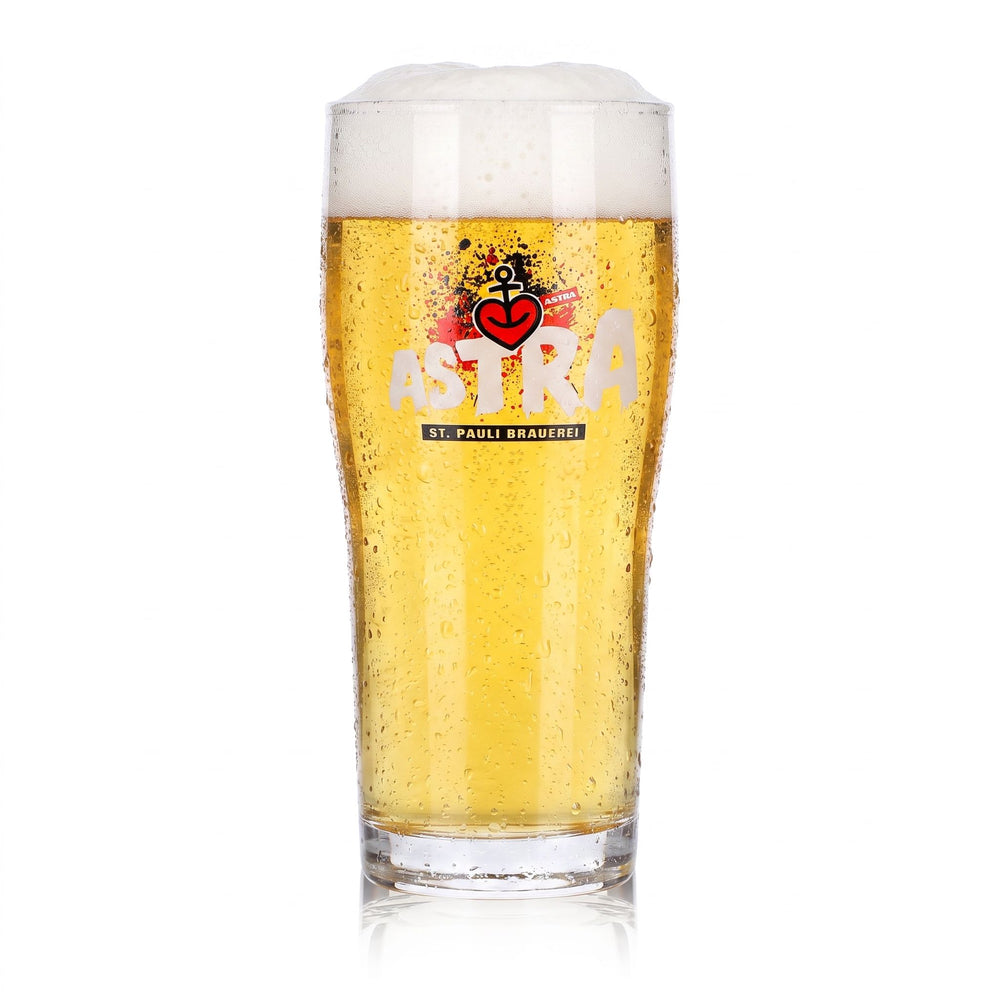 Astra Beer Glass, 0.25-liter Mug, Special Edition, St. Pauli Brewery, Sahm