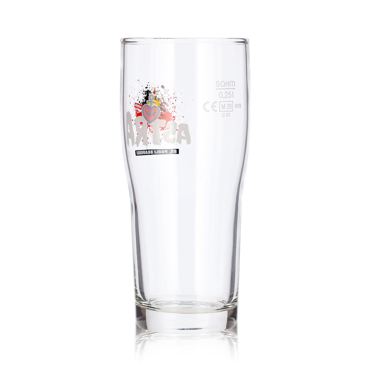 Astra Beer Glass, 0.25-liter Mug, Special Edition, St. Pauli Brewery, Sahm – View 4