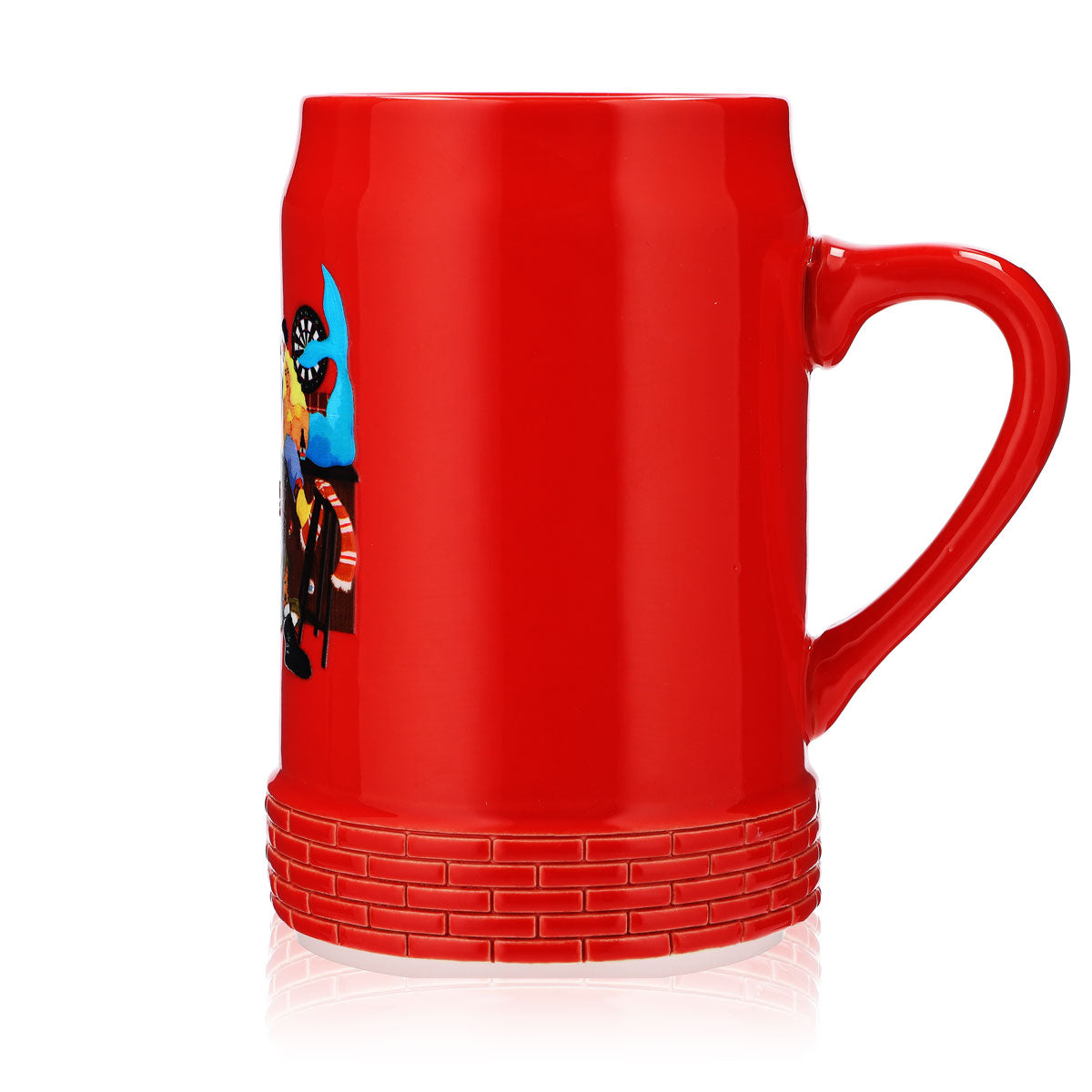 Astra Beer Glass 0.75l Collector's Mug Special Edition Mug Clay Mug Seidel Red – View 5