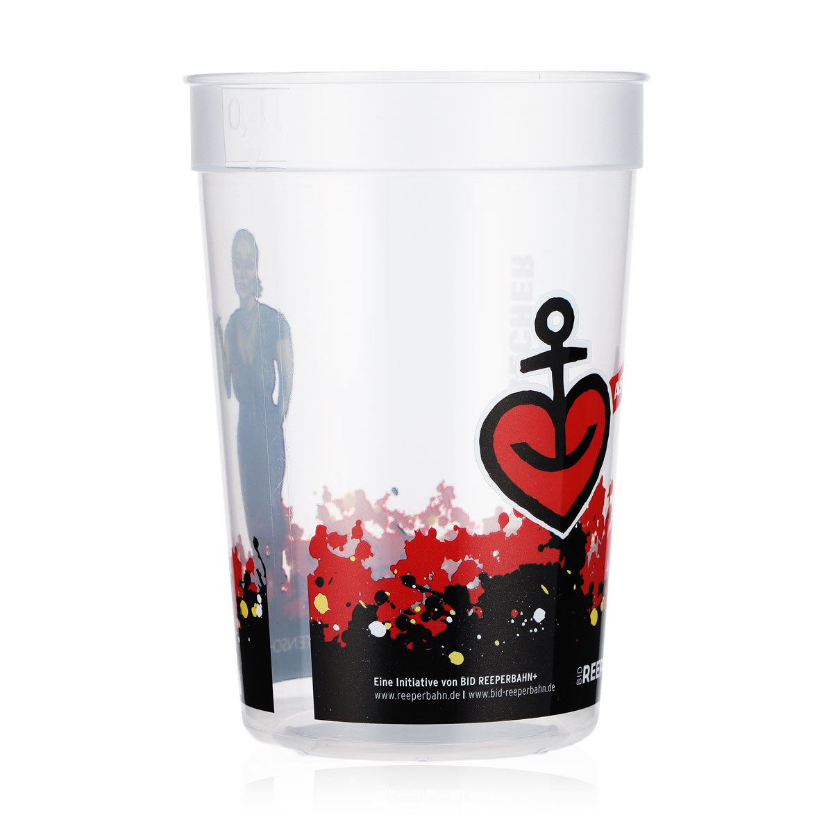 Astra Beer Glass Mug Reusable Hard Plastic 0.4l Reeperbahn Domenica Niehoff – View 2