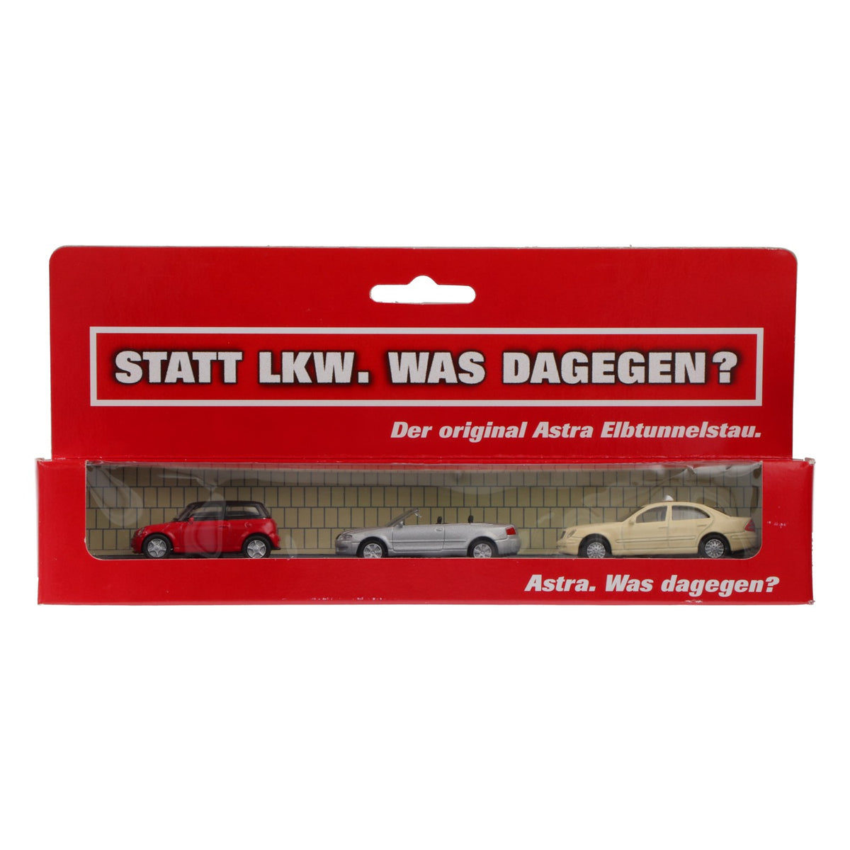 Astra Beer Model Cars Elbe Tunnel Traffic Jam Hamburg A7 Tunnel Reeperbahn