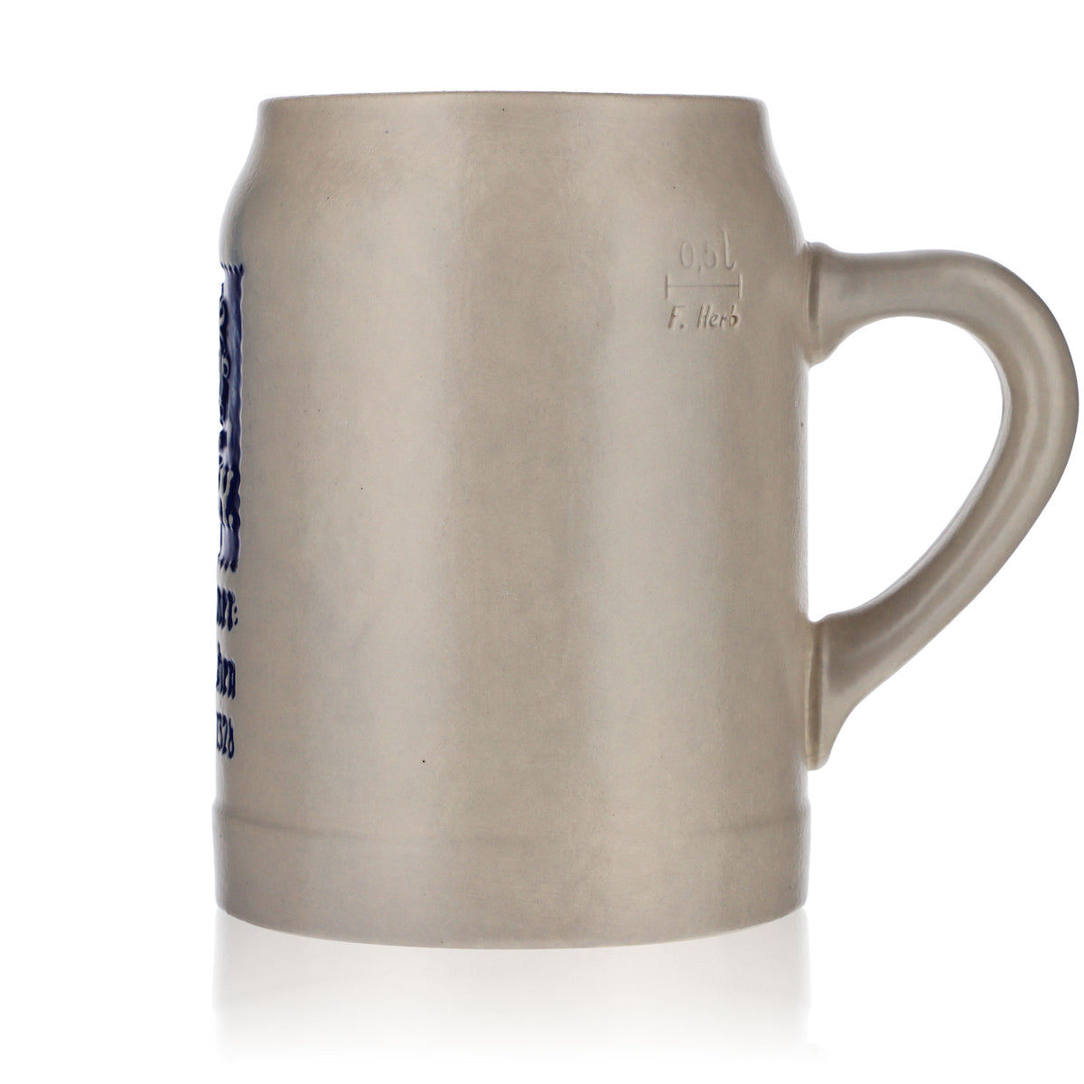 Augustiner beer glass Beer stein Collectible mug Beer mug 0.5l Clay jug – View 5