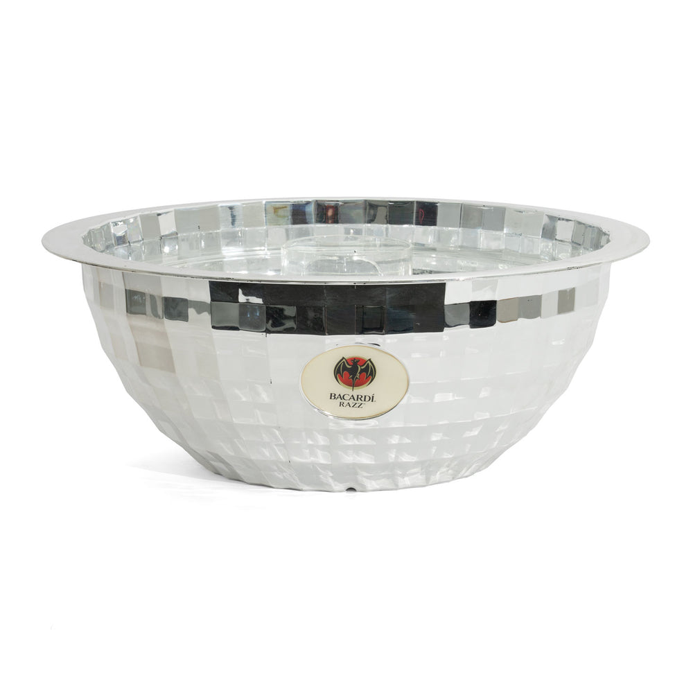 Bacardi Razz LED Cooler Bucket NEW Bar Deco OVP Container Ice Box Disco Ball