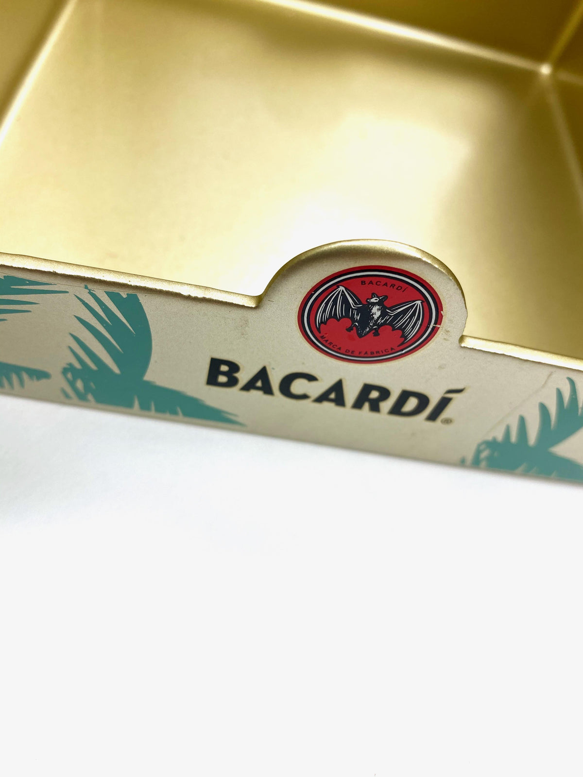 Bacardi Rum Barcaddy Bar Accessories Bar Helper Metal Gold Mint – View 4