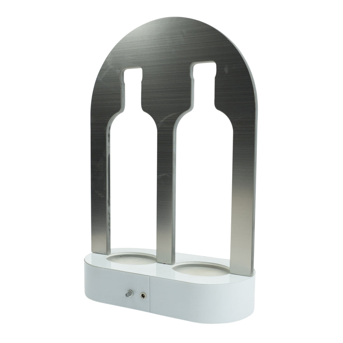Bacardi Rum Glorifier Razz 2 bottles Together LED display stand Glorifier display – View 2