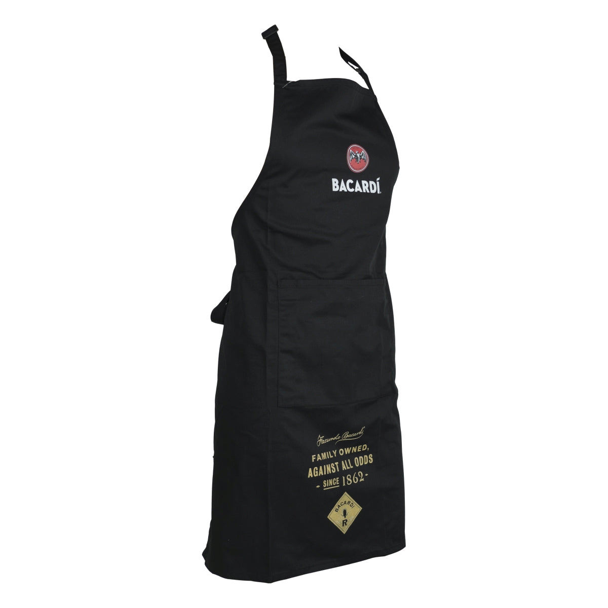 Bacardi Rum Waiter Apron Bib Long Pockets  Cook Service Catering Bar Waiter – View 2