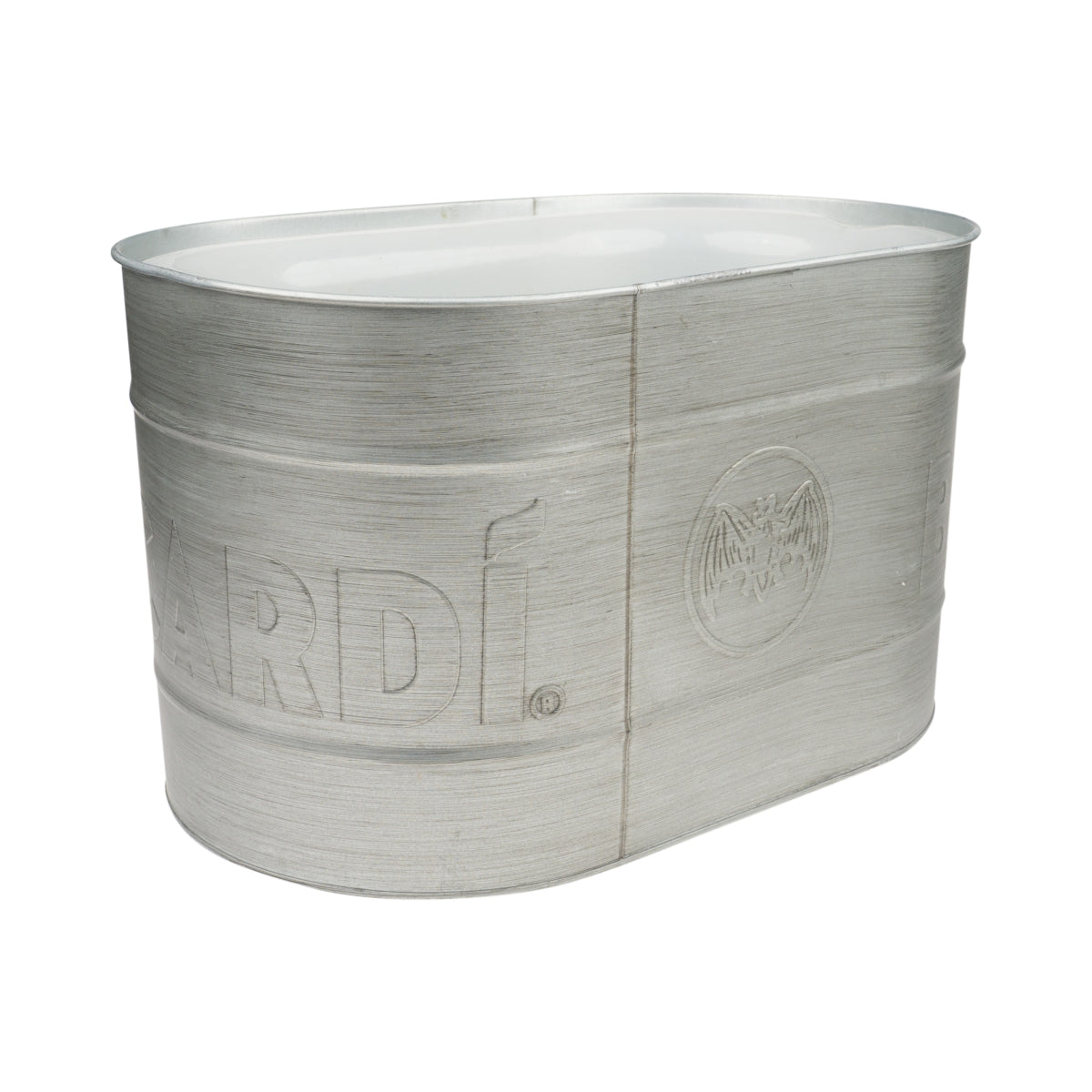 Bacardi Rum Cooler Magnum Used Bottle Ice Cube Container Box Cooler