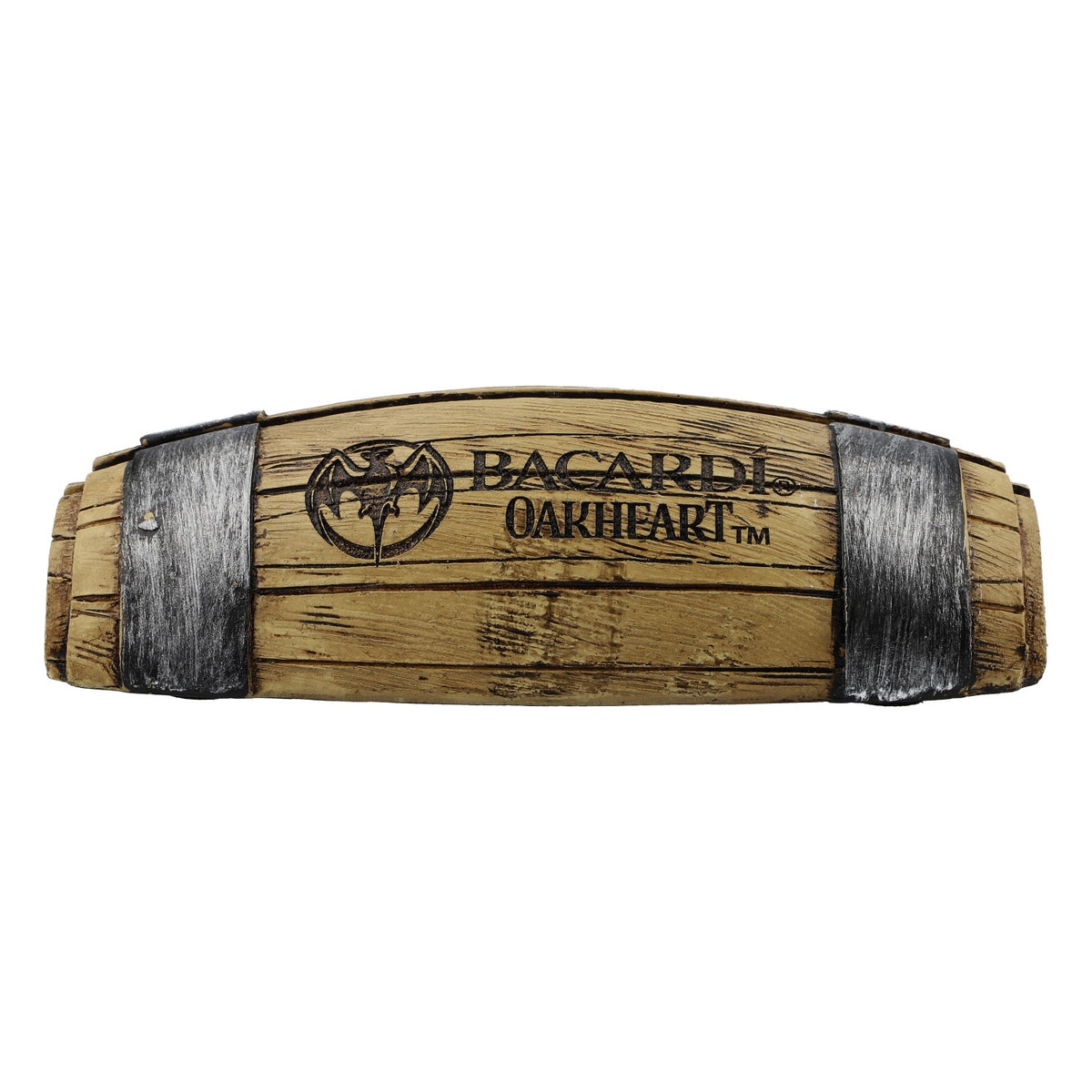 Bacardi Rum Oakheart card holder table display "Barrel" – View 2