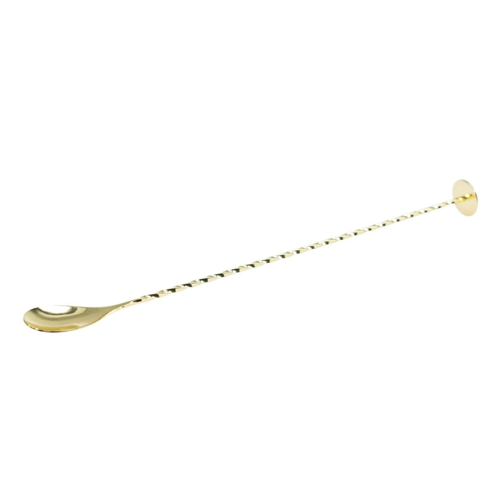Bacardi Rum Stirrer Bar Spoon Stirring Spoon Mixing Stick Mixology Twisted Gold Bar